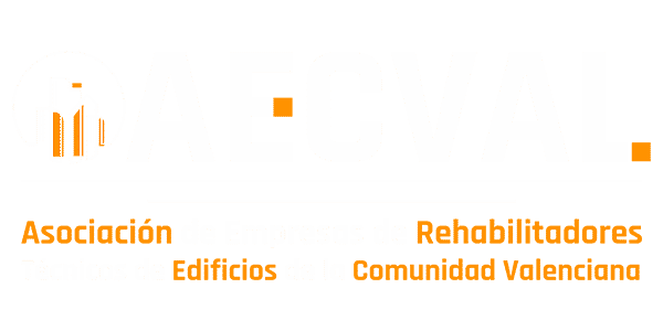 Logotipo AECVAL rehabilitadores edificios